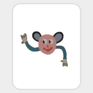 Dede mouse Sticker